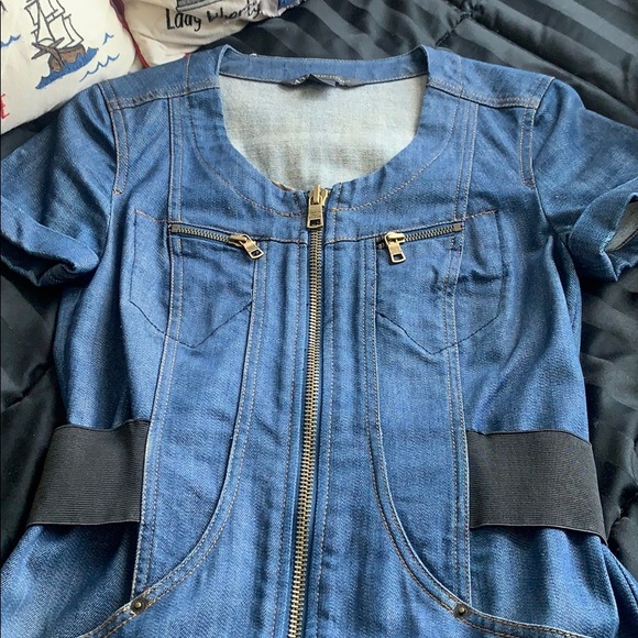 AX DENIM DRESS - Picture 2 of 9